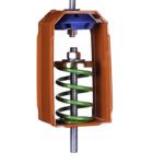 2″ Deflection Spring Hanger W/ Pump Support Hanger