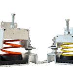 Seismically Rated Floor Mounted Spring Restraint Isolator ( IPSSA-L) (Light Duty)