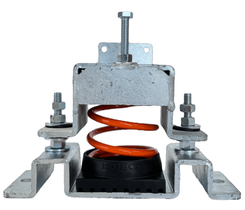 Seismically Rated Floor Mounted Spring Restraint Isolator ( IPSSA-L ...